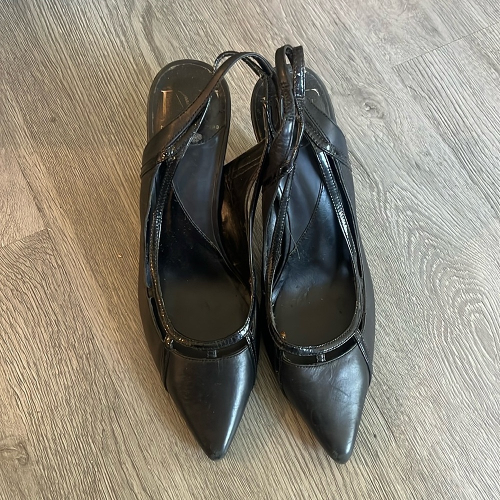 Elegant Black DVF High Heels